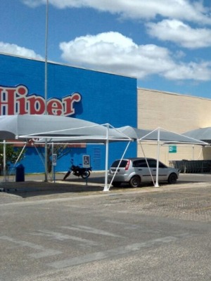Tenda para garagem